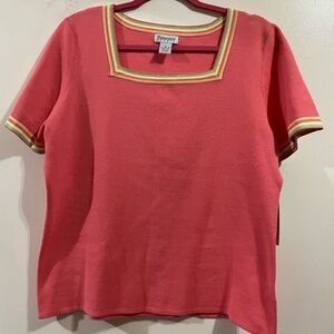 Hampshire Studio Orange Women's Top XL